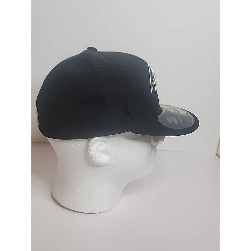 Baltimore Ravens New Era 59Fifty Hat Cap Size 7 Black NFL Embroidered